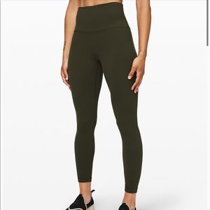 Align leggings 25” Olive Green